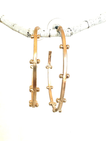 studded ball hoops-cvbb-BEST SELLER