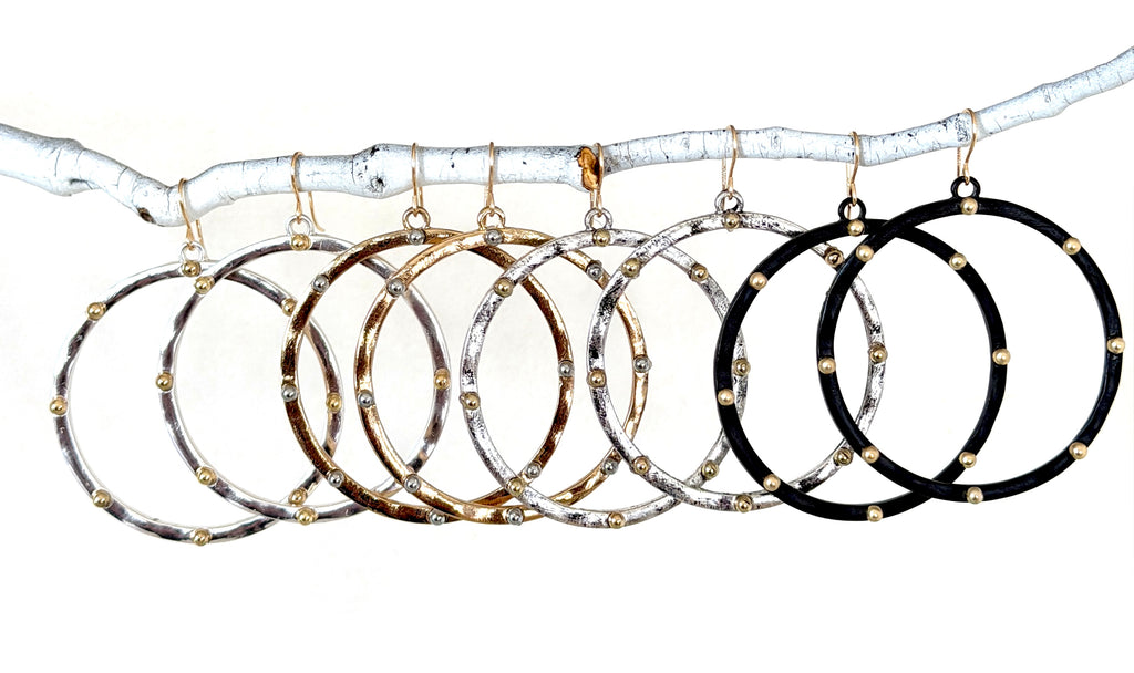 studded hoops-cvst-NEW-Best Seller