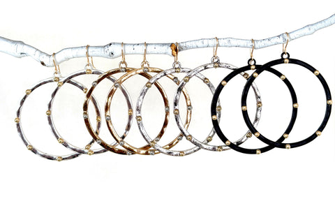 studded hoops-cvst-NEW-Best Seller