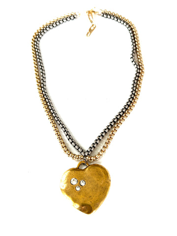 Crystal puff heart-cvnczlh-NEW