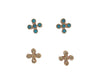 cz cross studs-cvcl-BEST SELLER