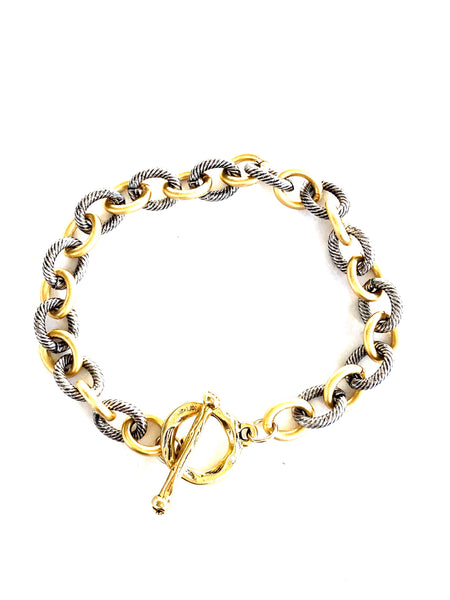 mixed link bracelet-cvb504-BEST SELLER