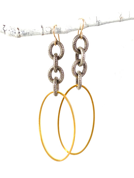 oval chain drops-cvcho-BEST SELLER