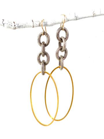 oval chain drops-cvcho-BEST SELLER